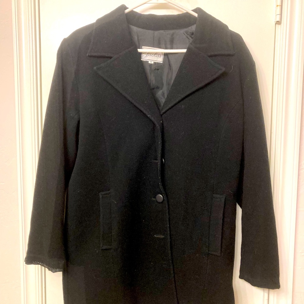 Women’s Black Jakar Medium length Coat
